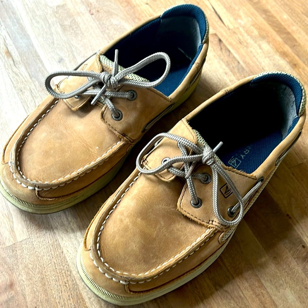 Boys Sperry Boat Shoes, size 5.5 GUC